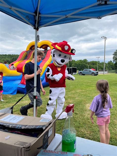 Kids Corner at Coalport Street Fair, Glendale Volunteer Fire Department ...