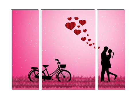 SAF paintings Valentine Day's Special Coupel Design 6MM MDF Panel ...