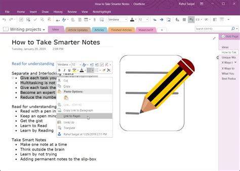 Image result for Taking Notes On a Web Page with OneNote