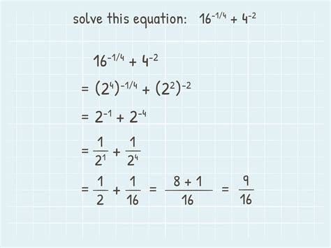 How To Solve Negative Fraction Exponents