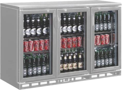 Bar Equipment - Celfrost Three Door Back Bar - SS - BB 301 SS Trader ...