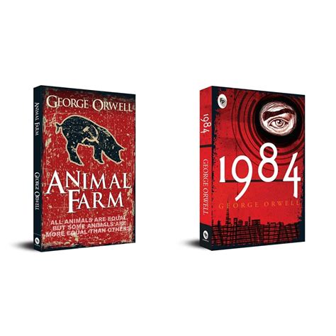 Amazon.in: Buy George Orwell Classics Animal Farm And 1984 Combo (Set ...