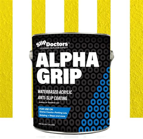 Alpha Grip Eco-Friendly Waterborne Non-Slip Floor Paint