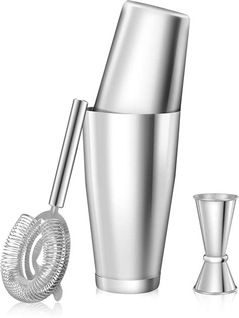 Amazon.com: Boston Cocktail Shaker Set,Bartender Kit:18oz Unweighted ...