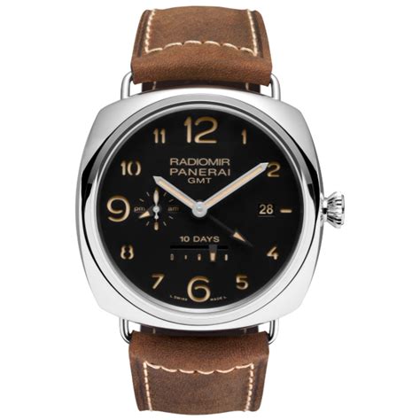 Panerai Radiomir 10 Days GMT Automatic Acciaio - 47mm腕錶 PAM 552 47毫米 自動 ...