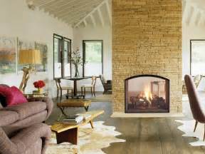 20 Gorgeous Two-Sided Fireplaces For Your Spacious Homes