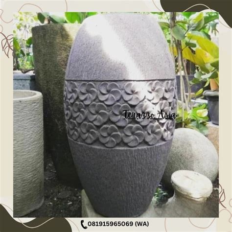 Jual Pot Teraso Model Gendang Ukir Mewah - Kota Depok - Terazzo Asia ...