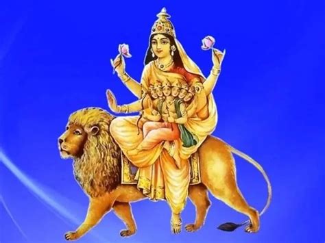 Navratri Day 5: Maa Durga’s Skandamata form, the divine mother of Lord ...