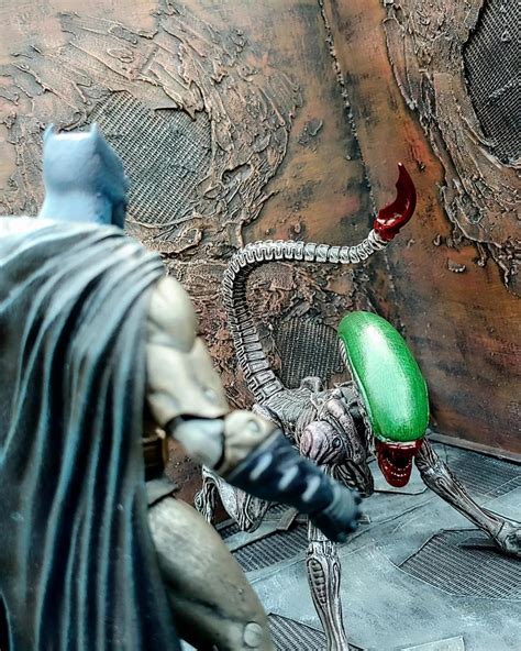 NECA inspired me to custom my own Batman vs Alien Joker using McFarlane ...