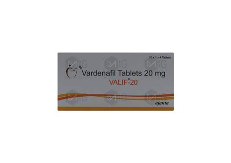 Valif 20mg Tablet - Uses, Side Effects, Price & Substitutes