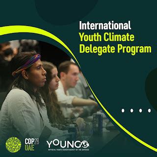 April 07: International Youth Climate Delegate Program To COP28 UAE 2023