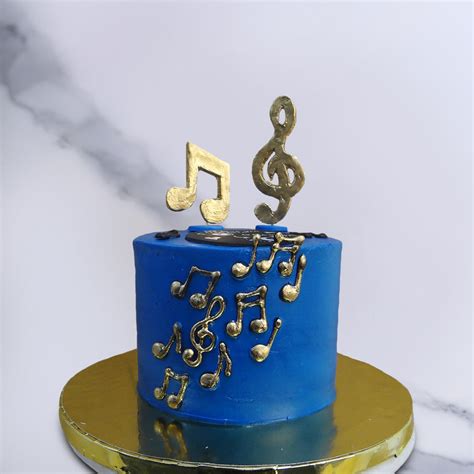 Music Theme Cake | Musical Note Birthday Cake | Order Custom Cake in ...