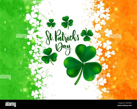 Irish saint flag Stock Vector Images - Alamy