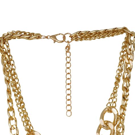 Shop Joker & Witch Gold Chunky Chain Necklace Online for Women