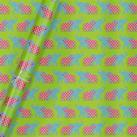 Elephant Wrapping Paper (Set of 5) | Studio PSD