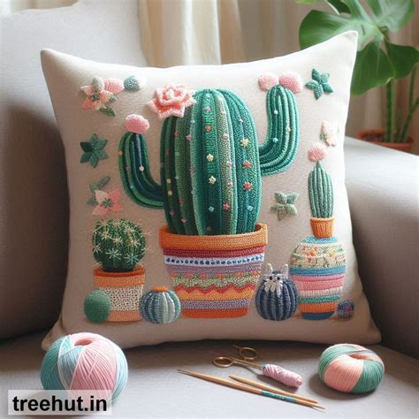 Cactus Cushion Design Ideas, Cushion Ideas