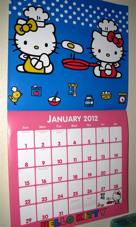 Hello Kitty Calendars 2012 Hello Kitty Calendar 2012 | Team Colors