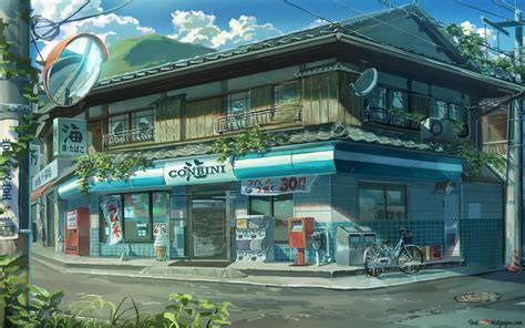 Download miễn phí 500 Shop background anime Full HD chất lượng cao