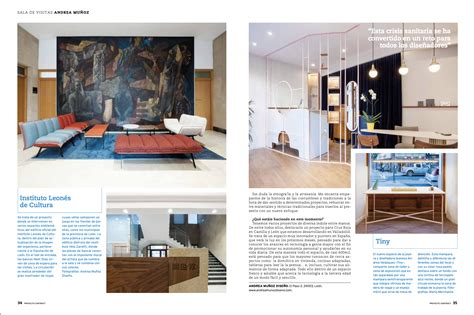 Entrevista a Andrea Muñoz en Proyecto Contract - Andrea Muñoz Diseño