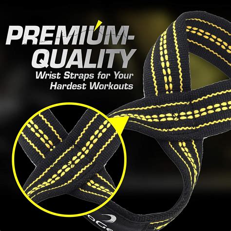Buy Deadlift Straps Figure 8 Lifting Strap for Power Lifters ...