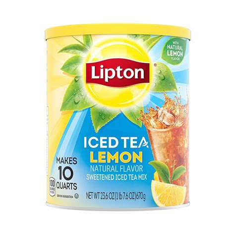 Lipton Iced Tea Lemon Flavour 670g (23.6oz) | American Food Mart