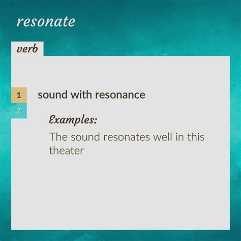 Resonate | meaning of Resonate - YouTube