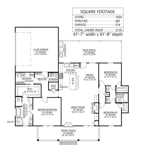 Large One Story House Floor Plans | Floor Roma