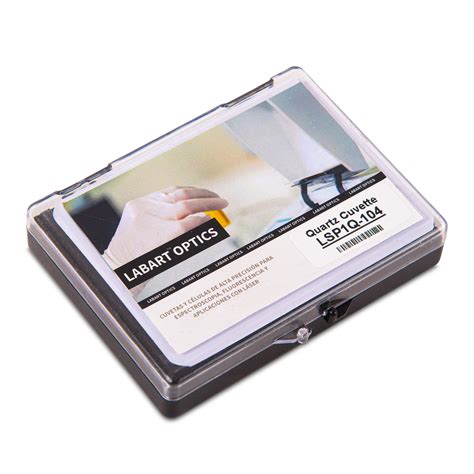 LABART™ 10mm Pathlength, 3.5ml Quartz Spectrophotometer Cuvette, 2 ...