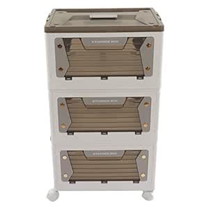 Folding Storage Box, Magnetic Absorption Function Stable Stackable PP ...