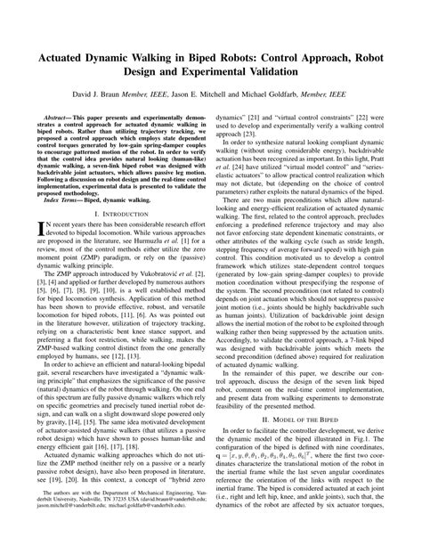 Walking Robot Dynamic 的图像结果