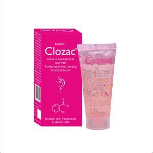 ELEGANT Clozac Pimple care Face Wash - Price in India, Buy ELEGANT ...