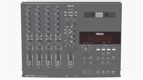 Cassette Four Track Recorder - Yamaha Mt4X 3D Model by SpiritSwitchboard