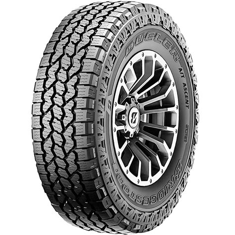 Set Of 4 Bridgestone Dueler A/T Ascent (Enliten) LT 285/65R18 125/122S ...
