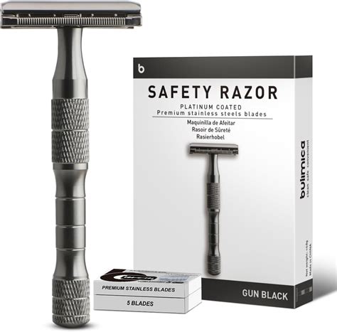 Amazon.com: Double Edge Safety Razor for Men, Single Blade Razor ...