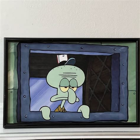 Art | Spongebob Squidward Window Movie Poster | Poshmark