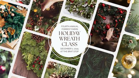 Holiday Wreaths | The Brat Stop | 12.2.25, Brat Stop, Pleasant Prairie ...