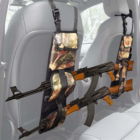 Amazon.com: 2 PCS Tactical Car Seat Back Gun Rack Holder Organizer with ...