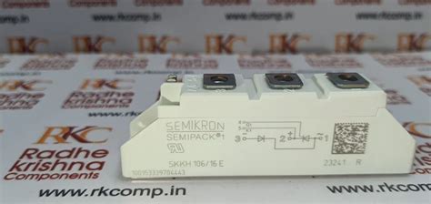 Scr Power Controller - SKKT106B16E SEMIKRON THYRISTOR MODULE Importer ...