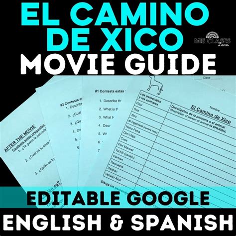 Spanish movie guide El camino de Xico - Mis Clases Locas