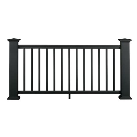 TimberTech Premier 8.0-ft L x 4.0-in W x 3.0-in H Black Composite Top ...