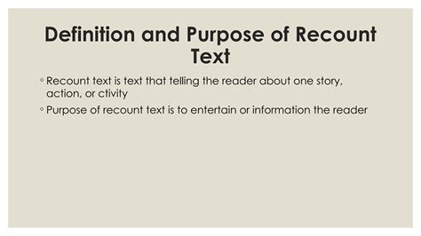 Recount text.pptx kelas x smk discraibing | PPTX