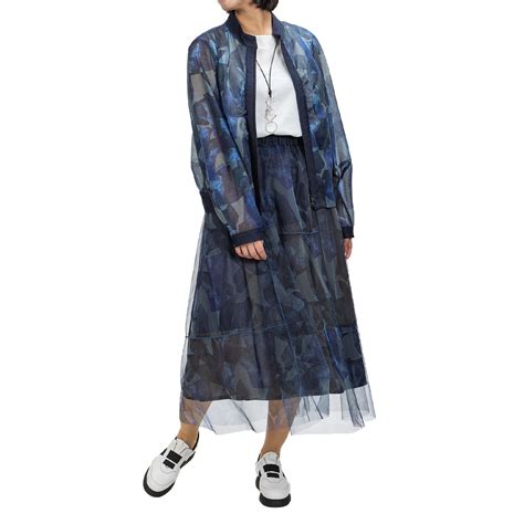 リトグラフチュールパッチワークスカート【260-5252】Lithograph Tulle Skirt | 【公式通販】KEIKO KISHI ...