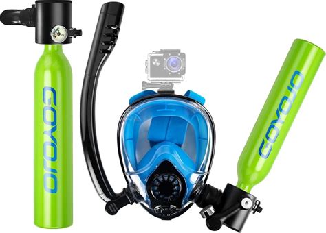 GOYOJO Mini Scuba Diving Tank with Snorkel Mask 0.5L India | Ubuy