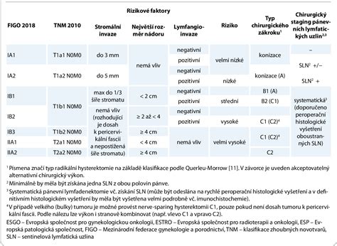 Cervical Cancer Stages