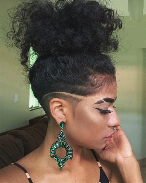 Amazing sidecut and undercut with beautiful curls by luubsabreu on ...