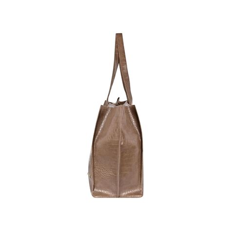 Buy Bagsy Malone Tan Superstar Oversized Tote Bag Online