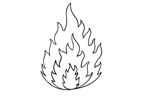 How to Draw Fire Flames Easy - 9 Fire Flames Drawing Lesson how do you ...