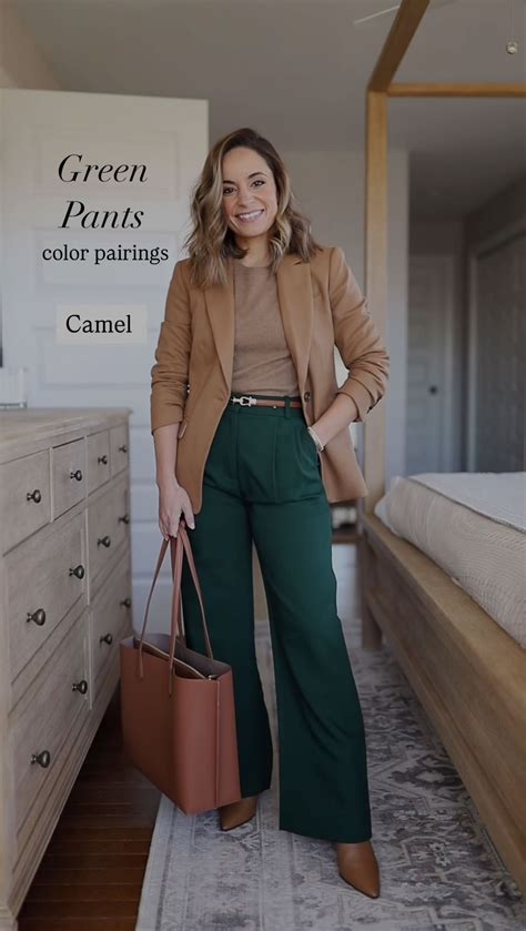 hermosa con pant verde | Stylish work outfits, Casual outfits, Casual ...