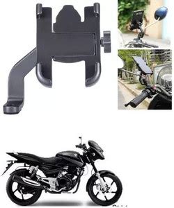Jetnix Mirror Fitting Metal Mobile Holder For Bajaj Pulsar 150 DTS-i ...