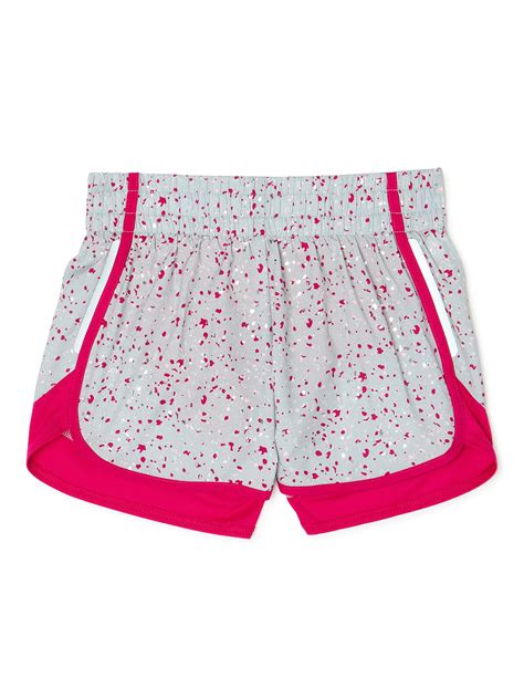 Athletic Works Girls 4-18 & Plus Running Shorts - Walmart.com